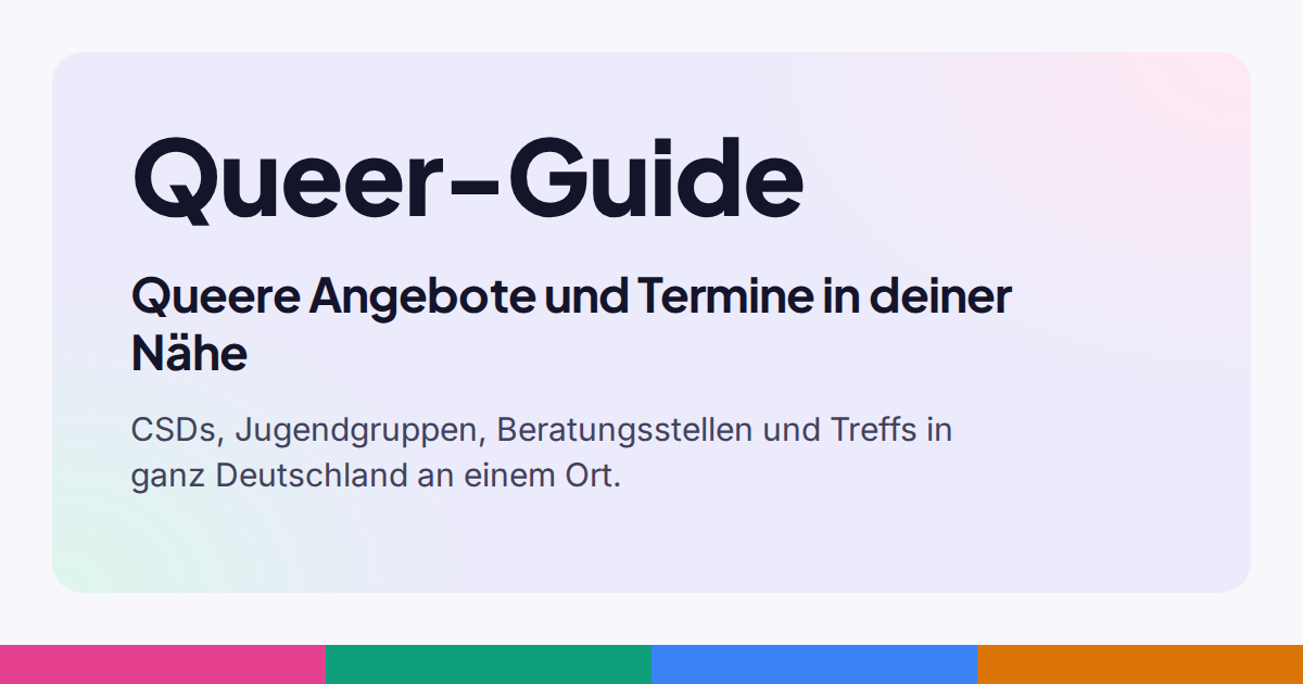 Enby-Treff Bremen: Treffen für nicht-binäre Menschen